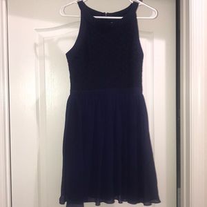 Navy blue dress
